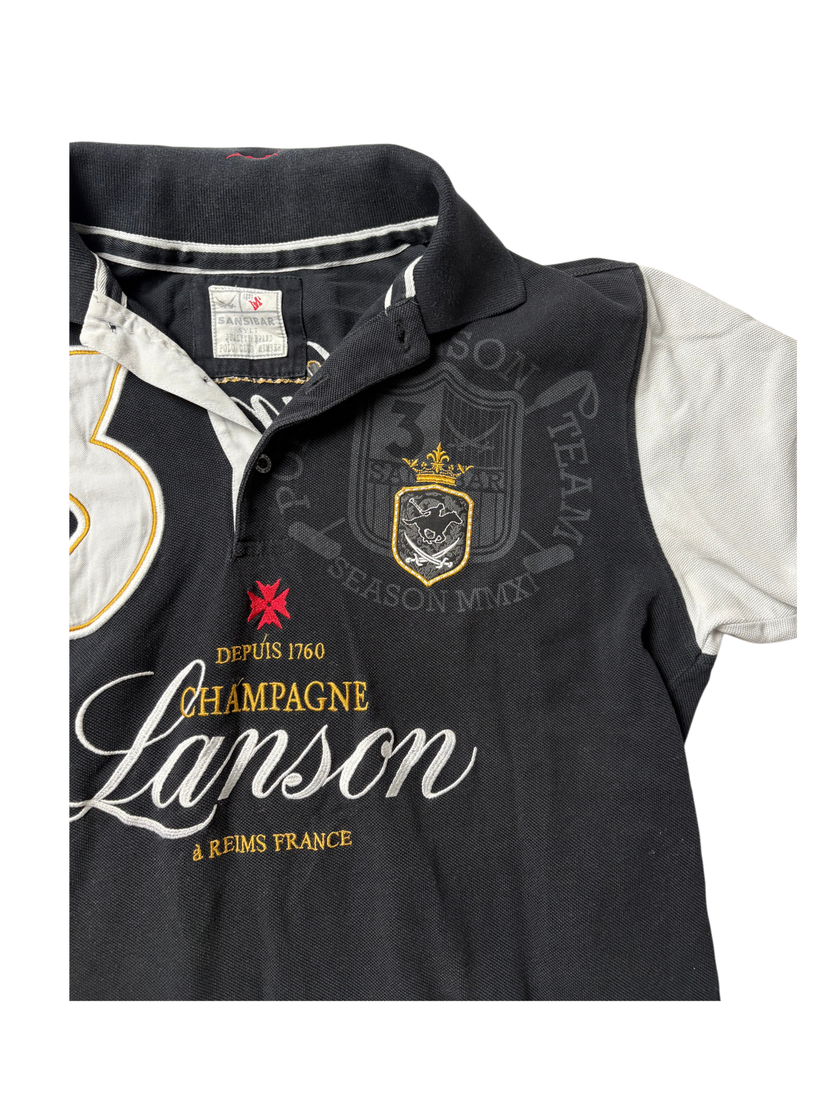 La Martina Polo Schwarz M